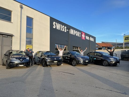 Simplee AG fährt Elektrisch mit Autos von der Auto Welt von Rotz AG - Auto Welt von Rotz AG
