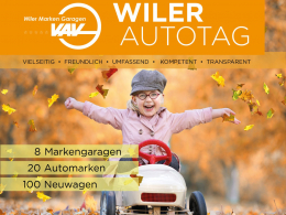 Entdecken Sie unsere Neuheiten am Wiler Autotag an der oberen Bahnhofstrasse - Auto Welt von Rotz AG 3