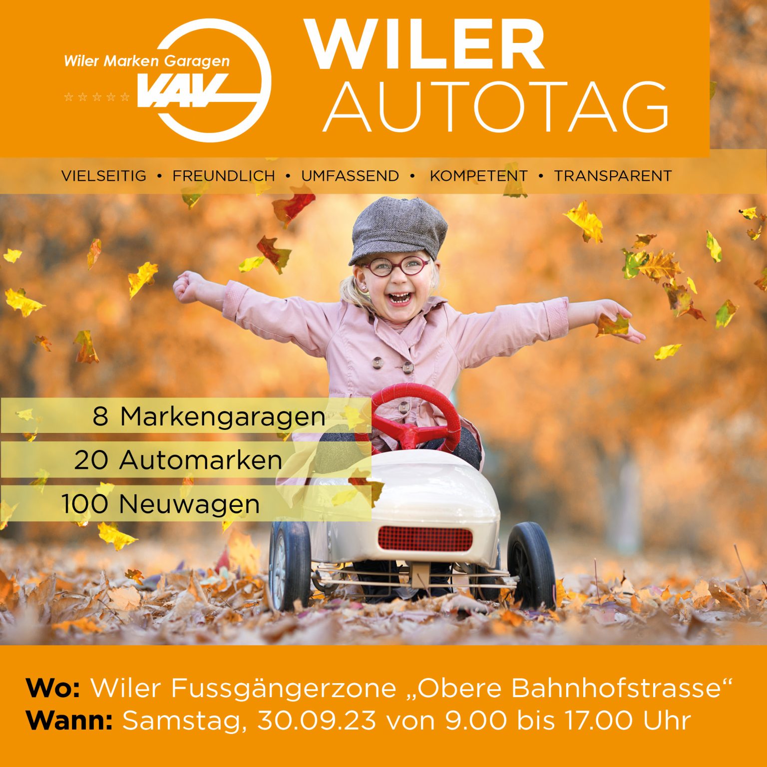 Entdecken Sie unsere Neuheiten am Wiler Autotag an der oberen Bahnhofstrasse - Auto Welt von Rotz AG 3
