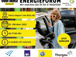 Energieforum Autowelt von Rotz AG - Wir machen Sie fit für E-Mobilität - Auto Welt von Rotz AG 1
