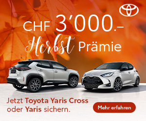 Toyota Herbst Aktion - Jetzt Prämien - Auto Welt von Rotz AG