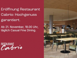 Endlich ist es soweit - Eröffnung unseres Restaurant Cabrio - Auto Welt von Rotz AG