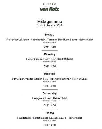 Bistro - Auto Welt von Rotz AG 4