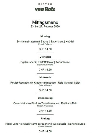 Bistro - Auto Welt von Rotz AG 7