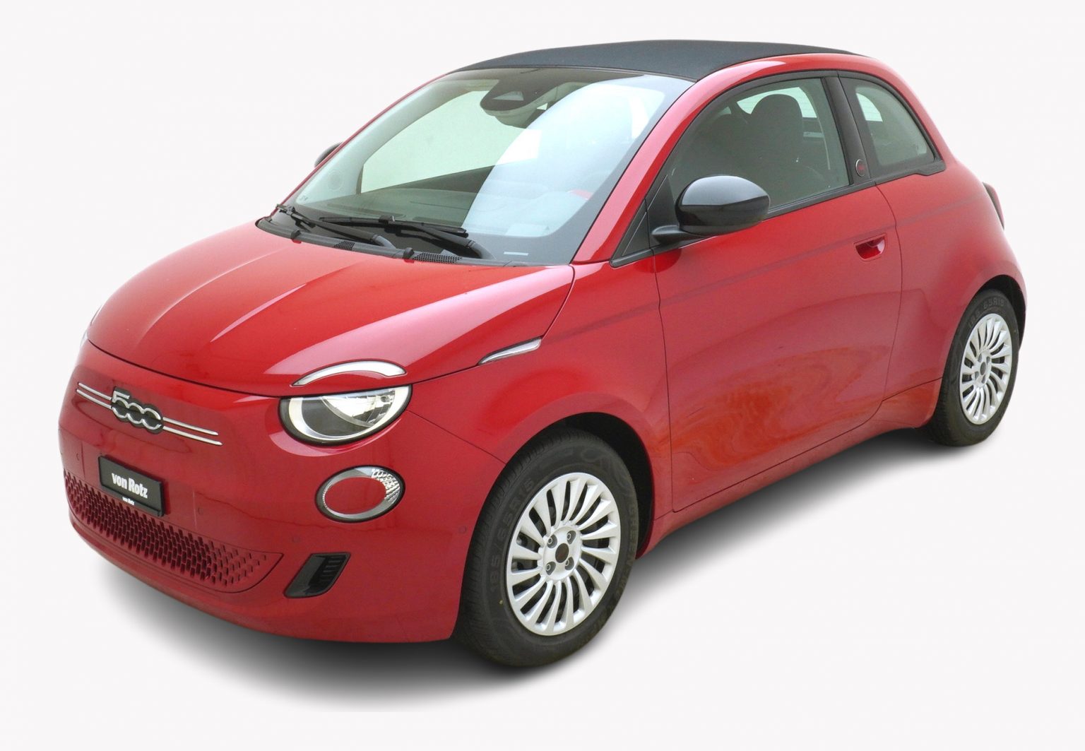 FIAT 500 Cabrio Red